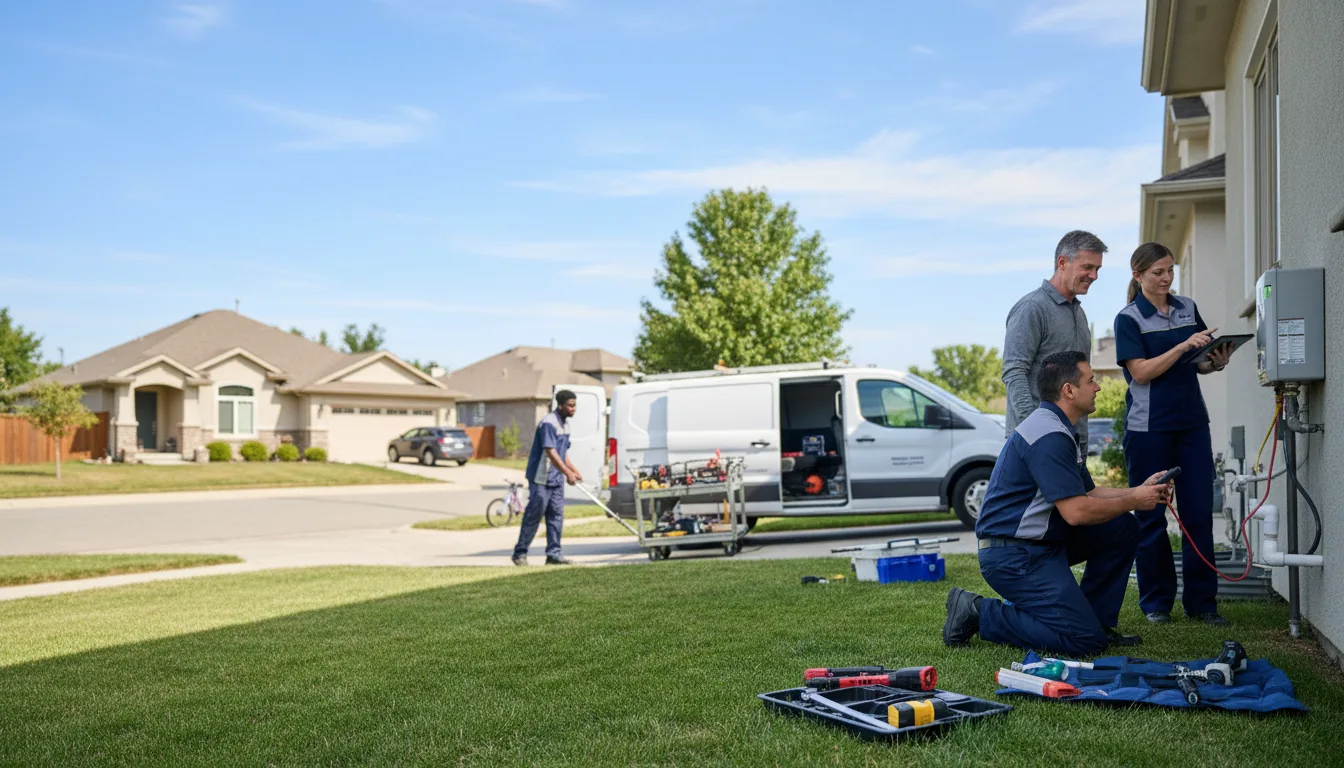 Tankless water heater service in Groton, VT